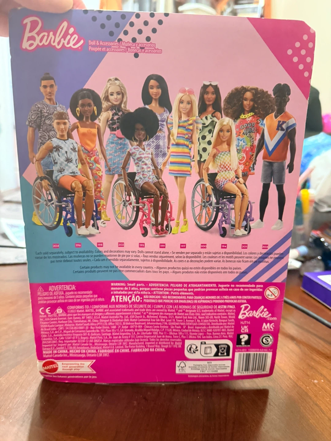 Mattel Barbie Fashionistas Doll 194 in Wheelchair - photo 2