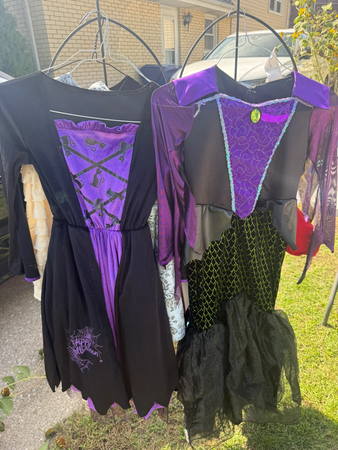 Maleficent Halloween Costume  9-10 years