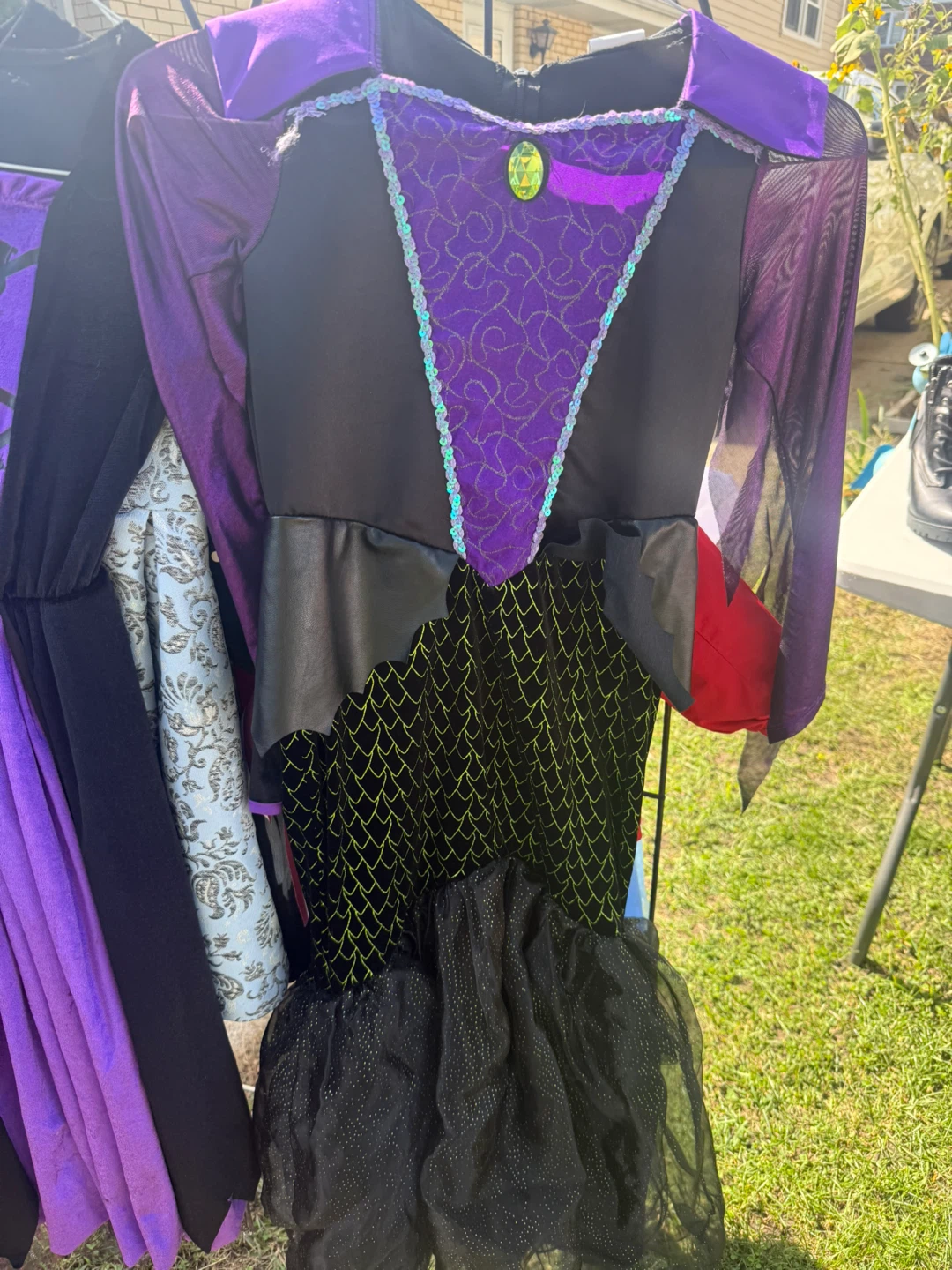 Maleficent Halloween Costume  9-10 years - photo 3