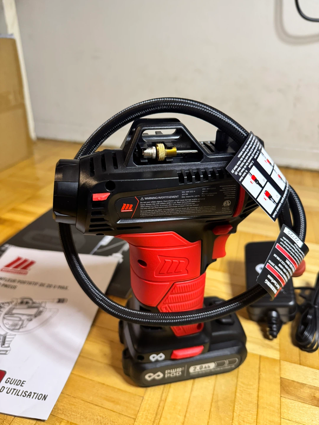 PORTABLE TIRE INFLATOR - photo 4