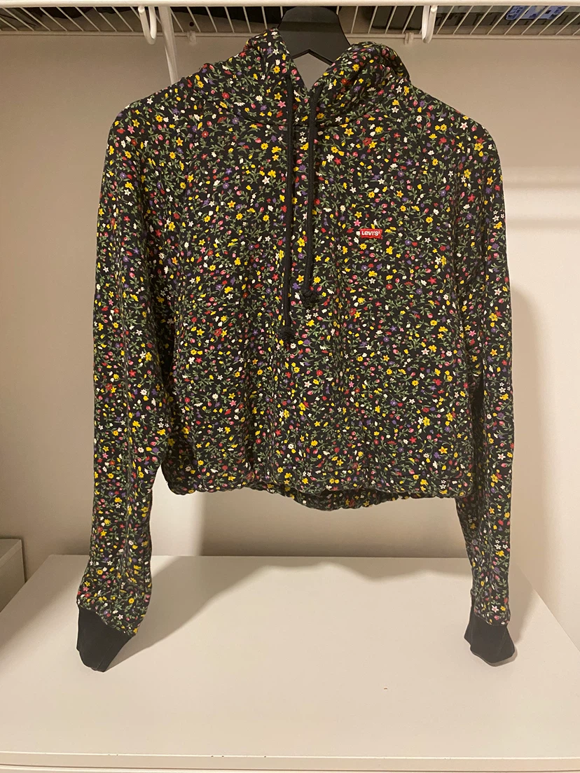 Levi's Floral Print Hoodie