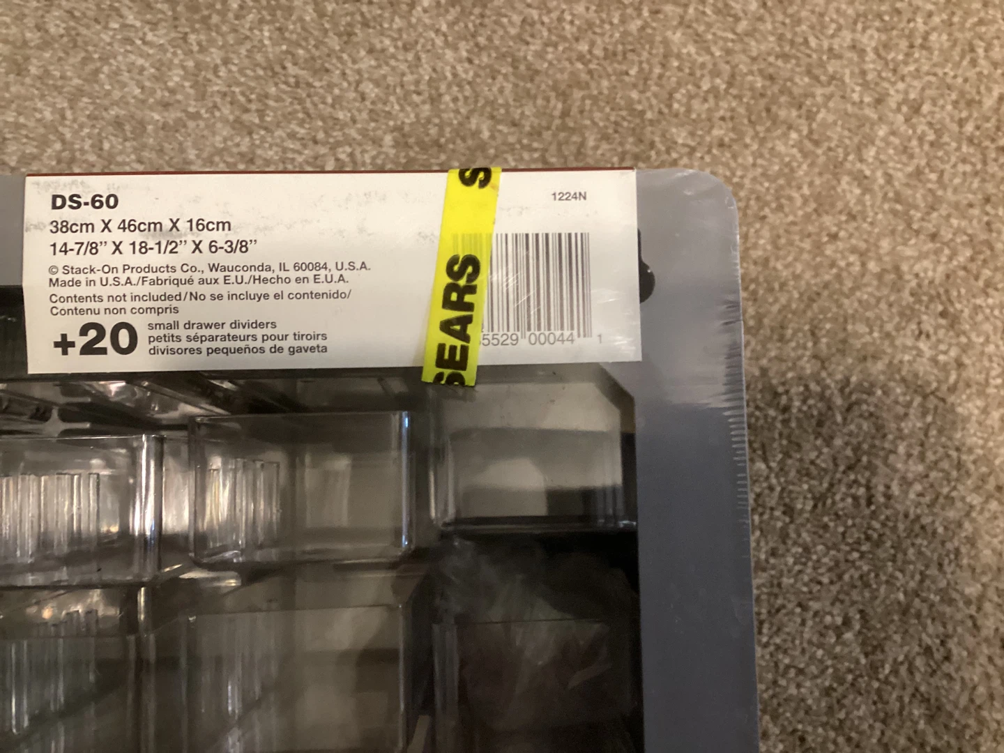 Stack-On 60-Drawer Storage Cabinet - photo 3