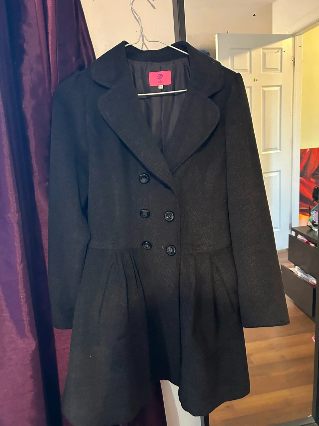 black coat