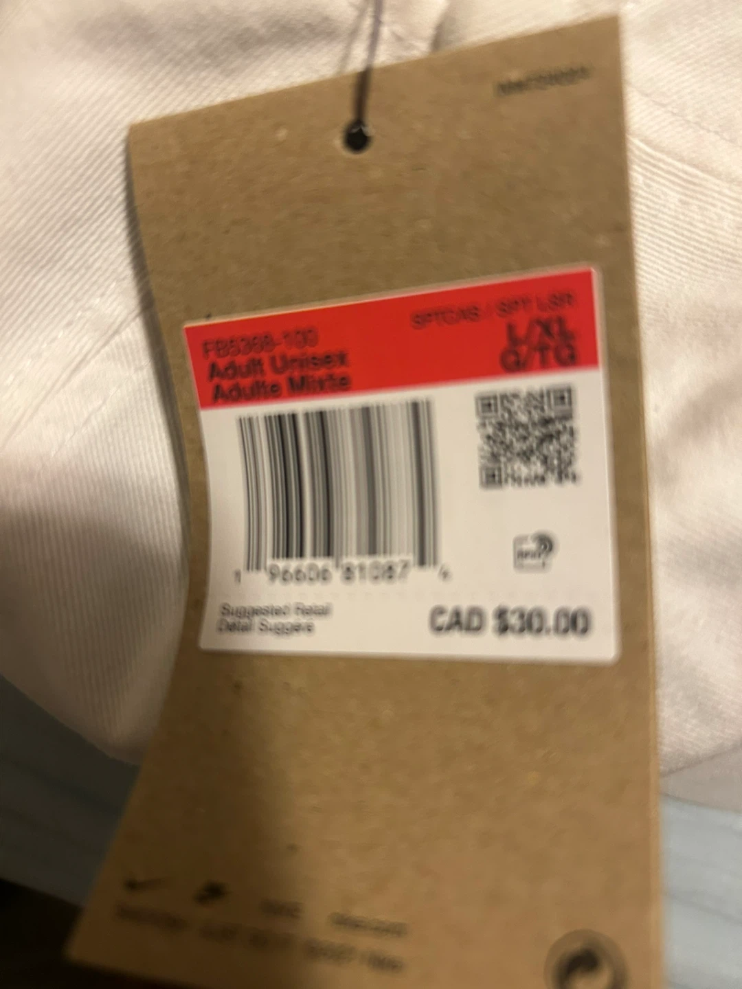 Nike Club Cap White L/XL - photo 4