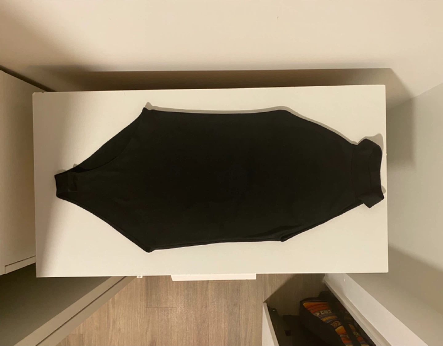 Black high neck bodysuit