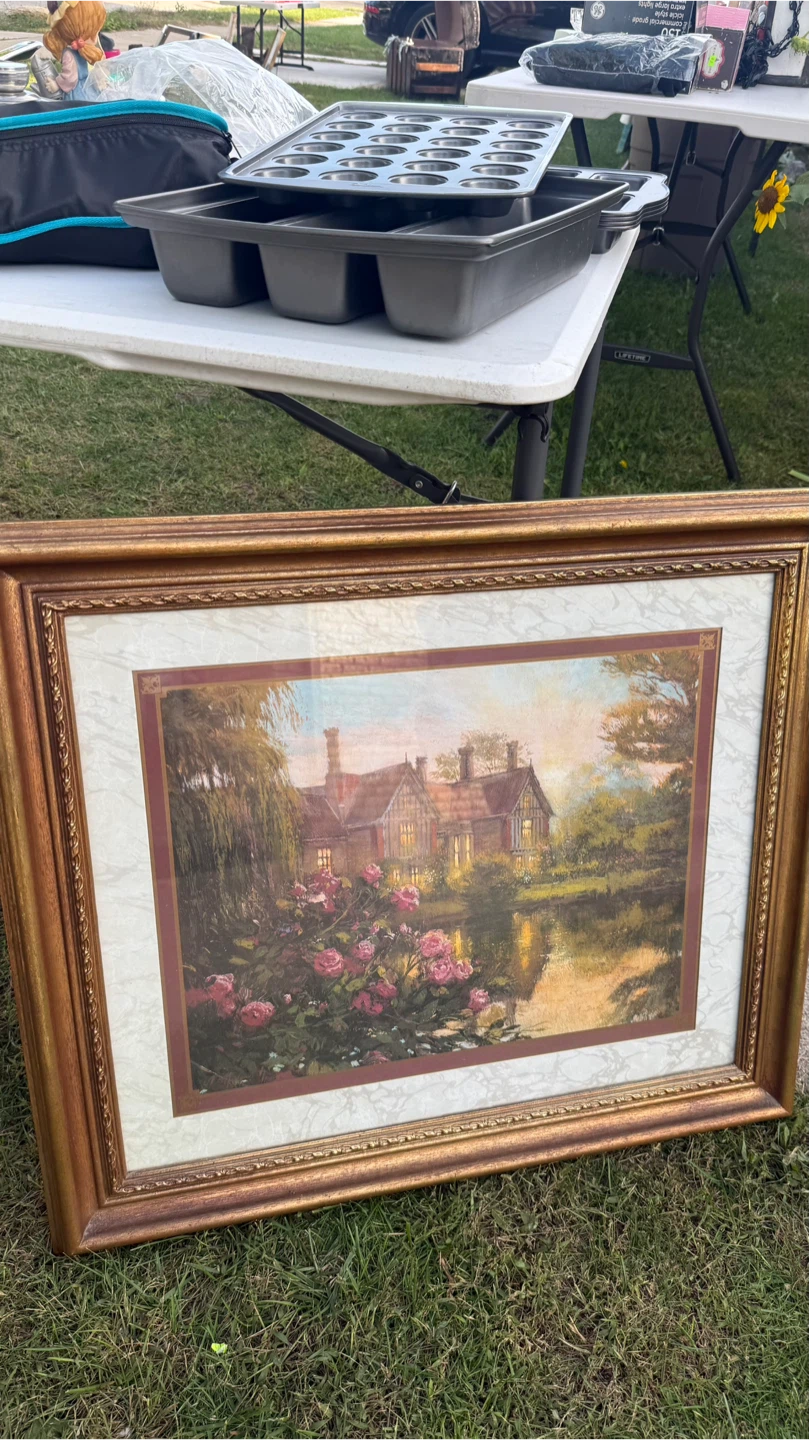 Set of Two Framed Decorative Art Prints - photo 3