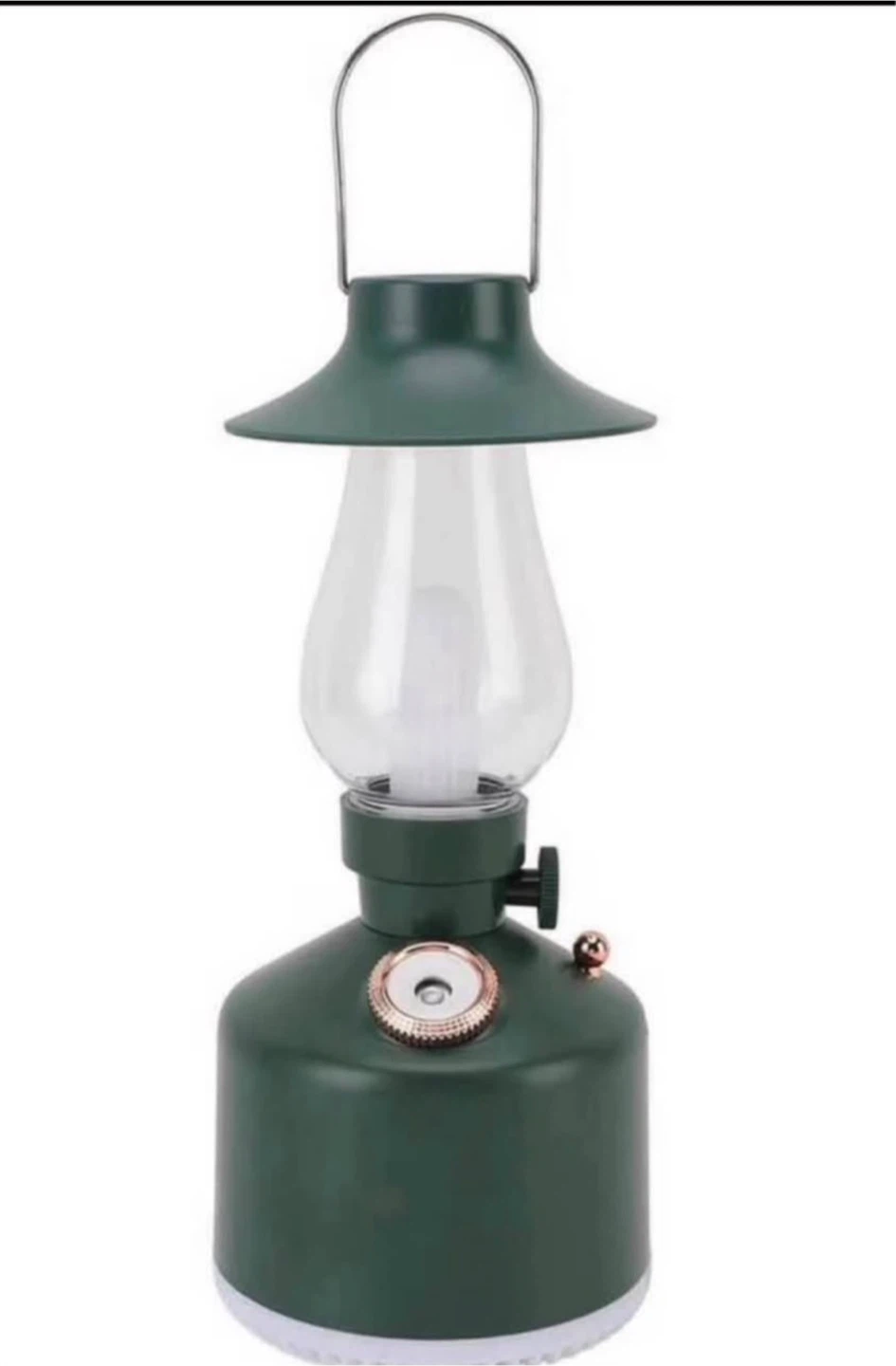 Vintage Lantern Humidifier – Quiet Cool Mist – Green