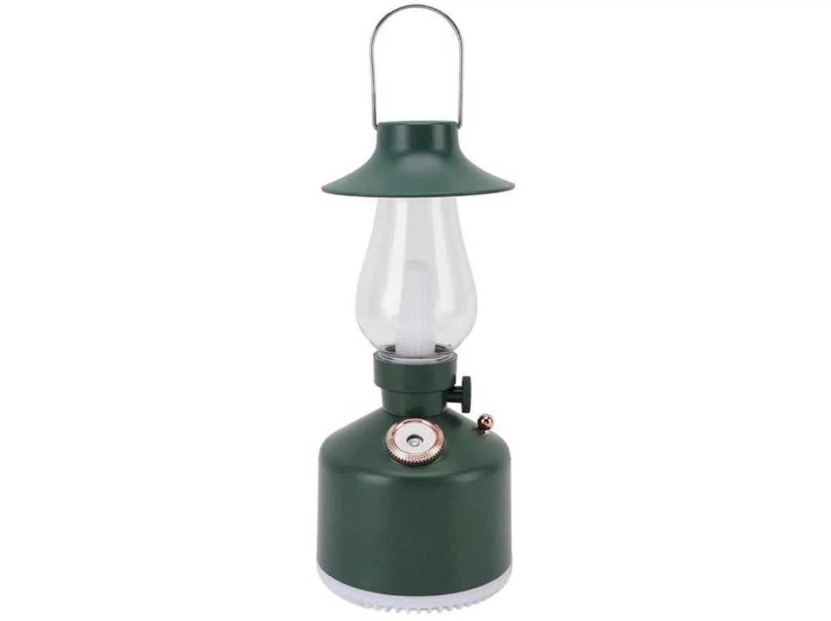 Vintage Lantern Humidifier – Quiet Cool Mist – Green - photo 2