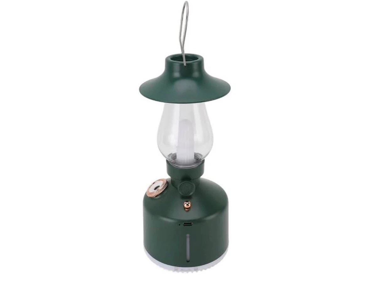 Vintage Lantern Humidifier – Quiet Cool Mist – Green - photo 3
