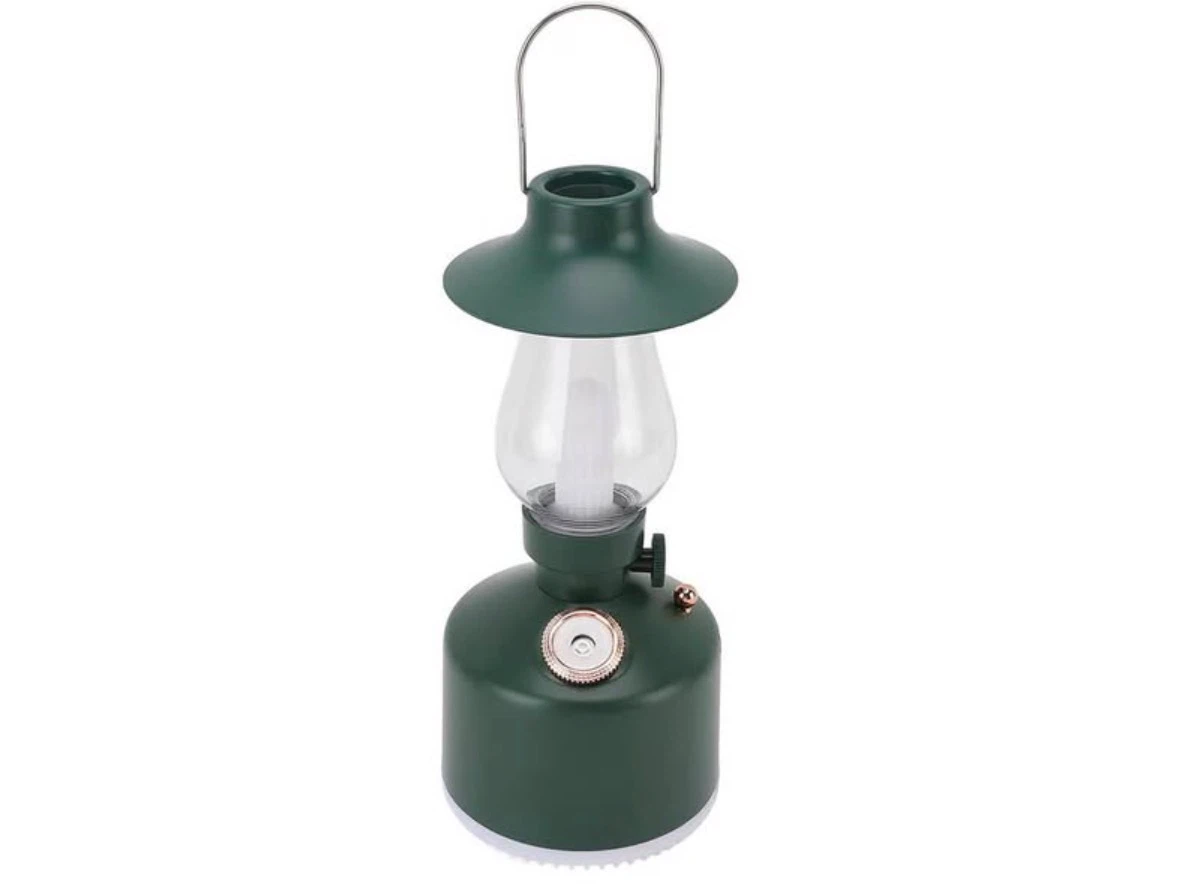 Vintage Lantern Humidifier – Quiet Cool Mist – Green - photo 4