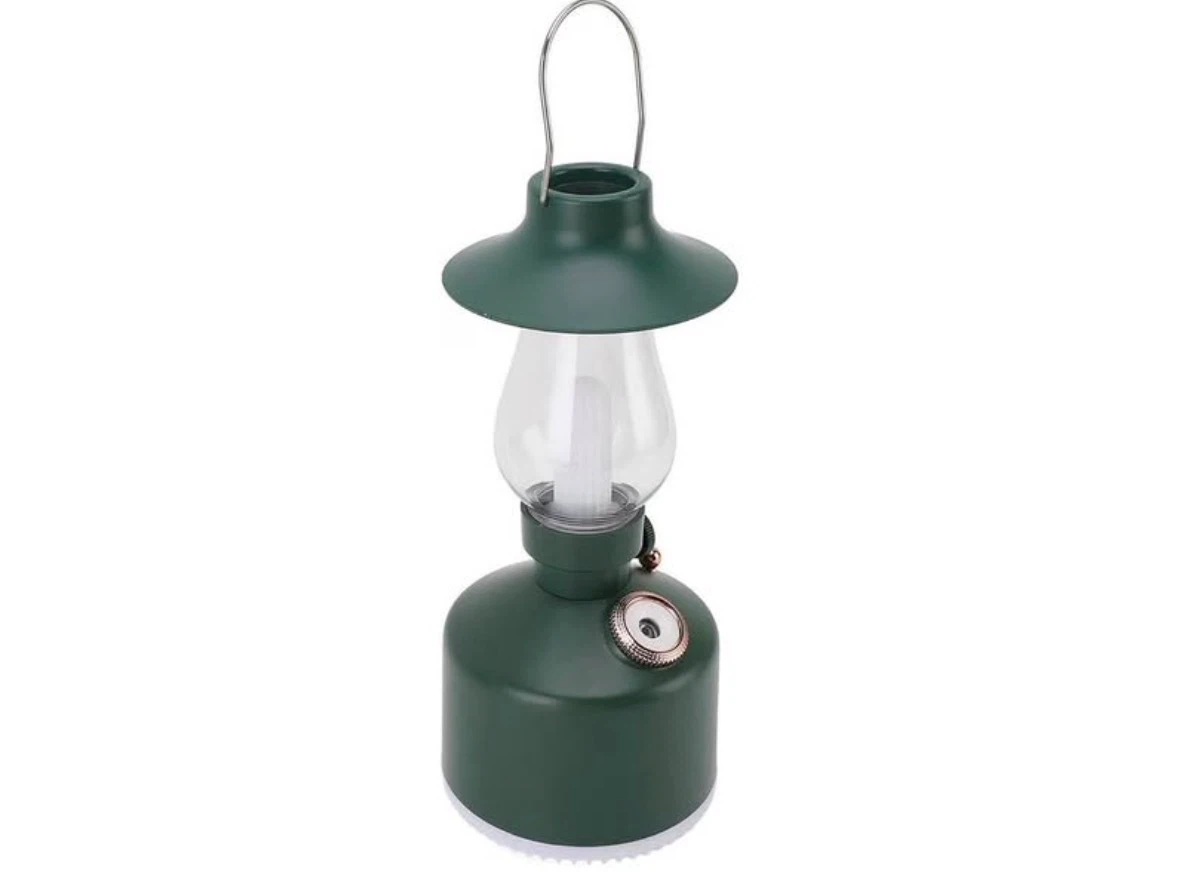 Vintage Lantern Humidifier – Quiet Cool Mist – Green - photo 5