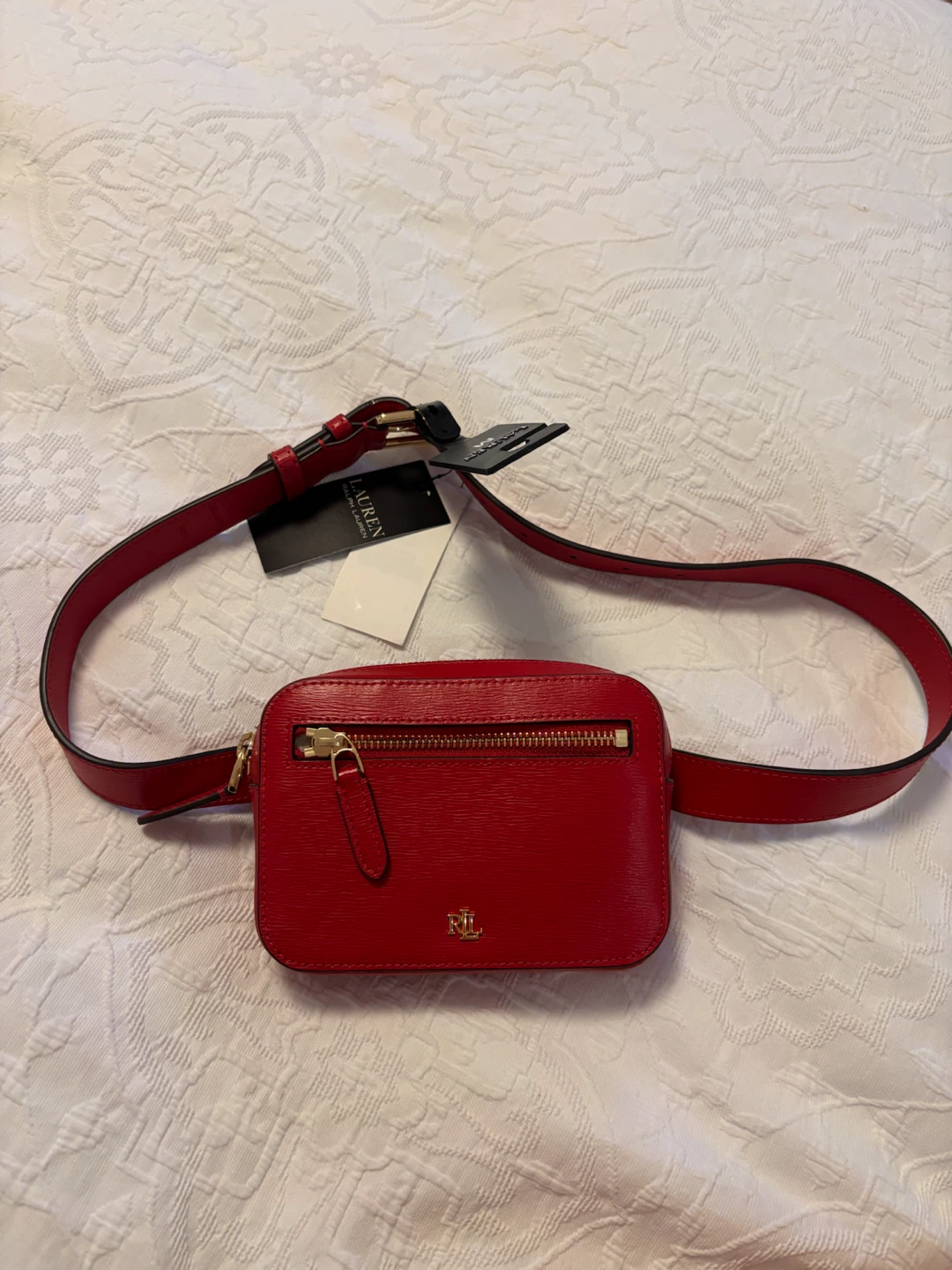 Lauren Ralph Lauren Red Crossbody Bag - photo 4