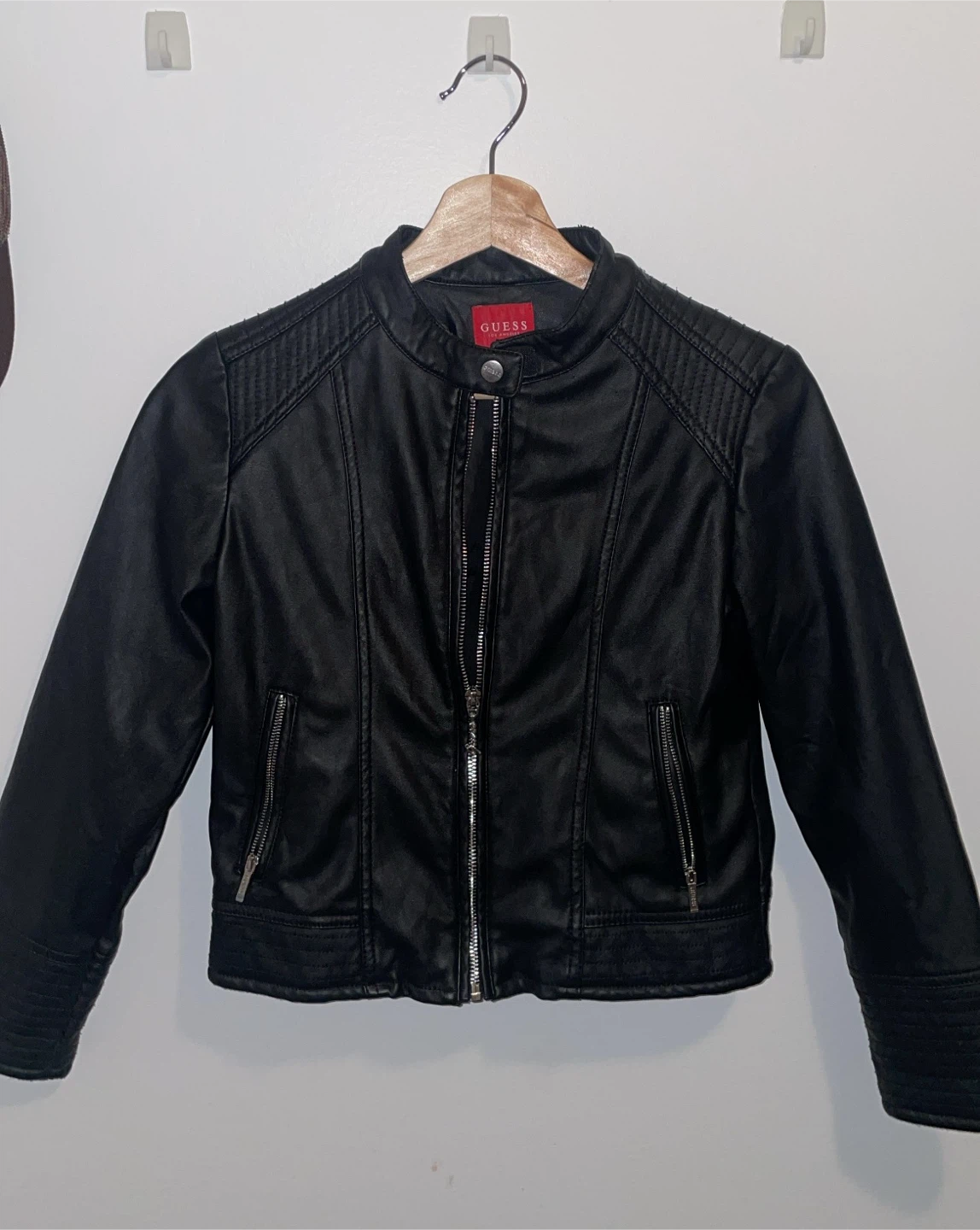 🖤 Black Faux Leather Jacket