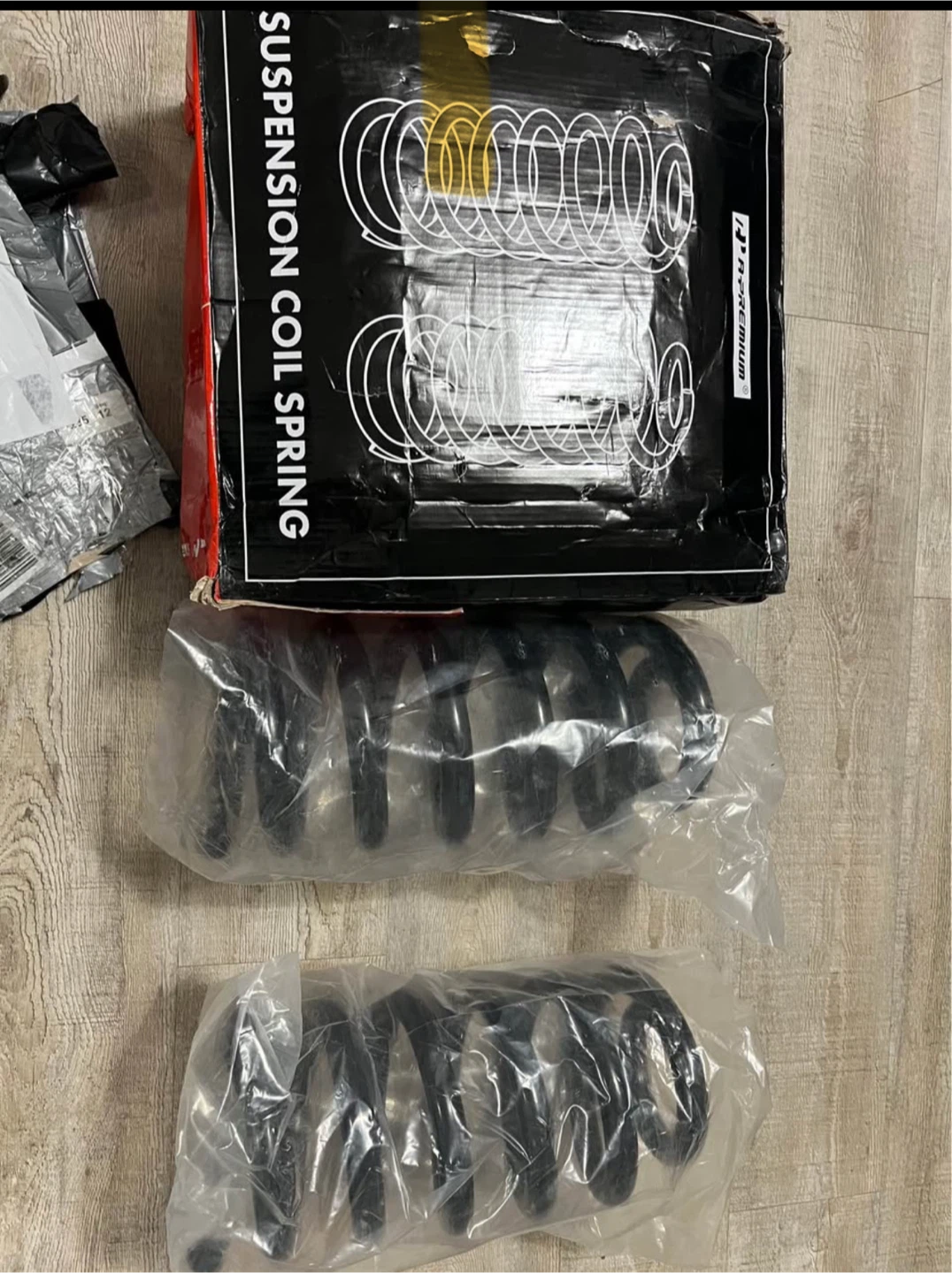 A-Premium Front Suspension Coil Spring Set 81244