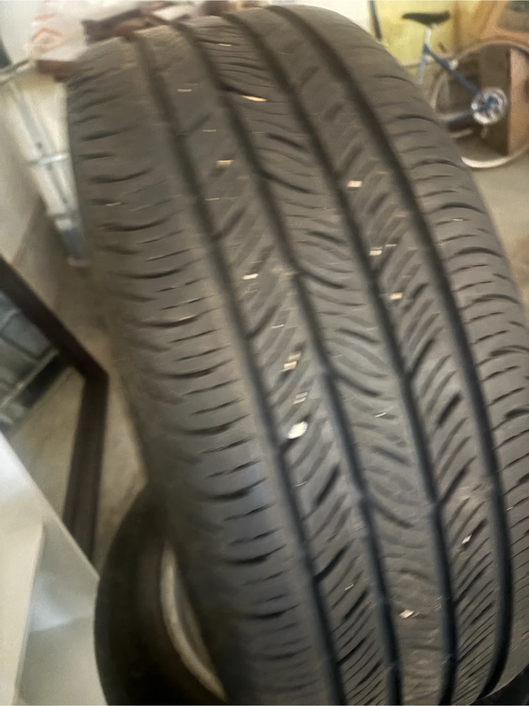 Set of 4 Continental Tires with Steel Rims - photo 2
