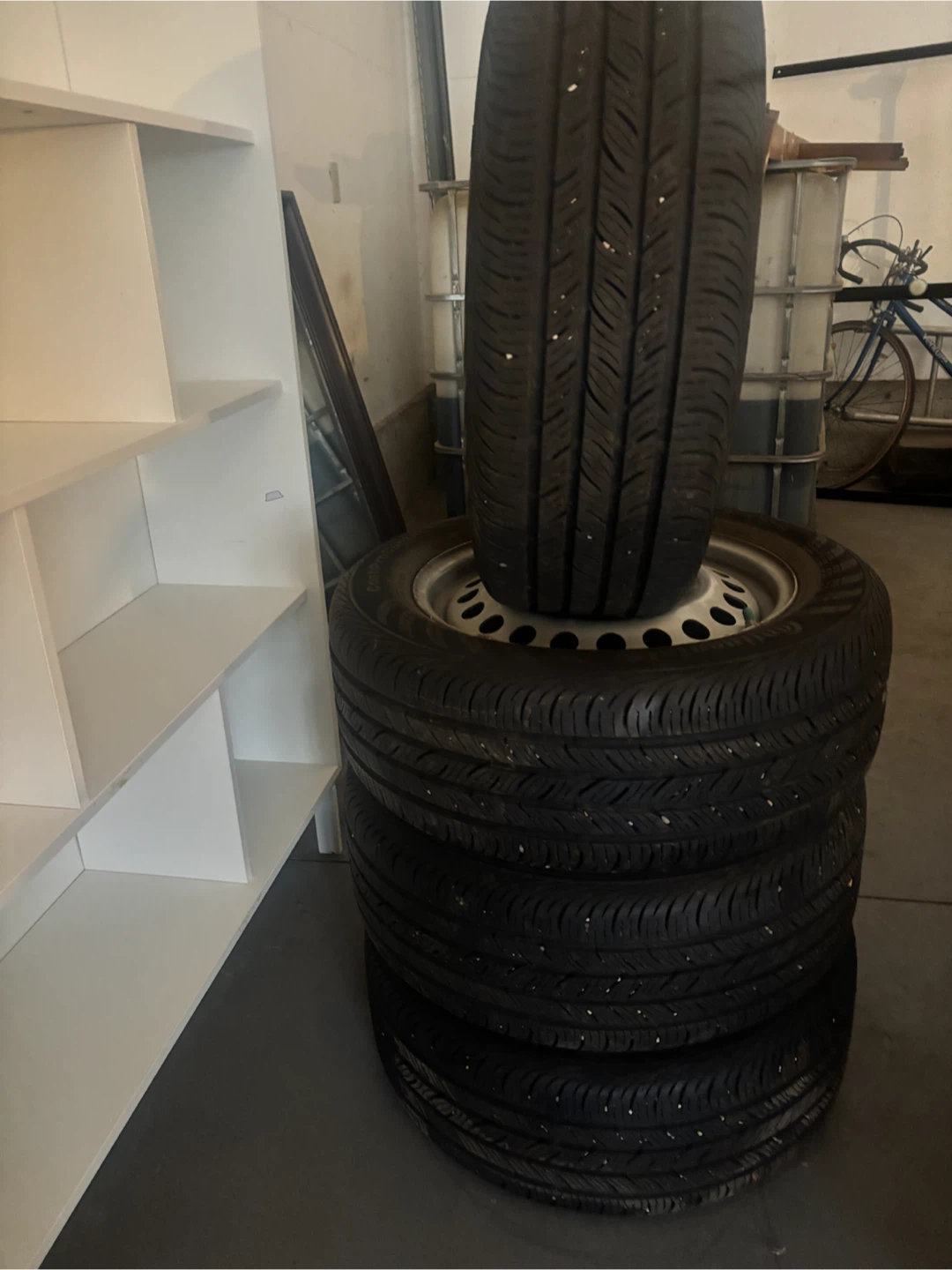 Set of 4 Continental Tires with Steel Rims - photo 3