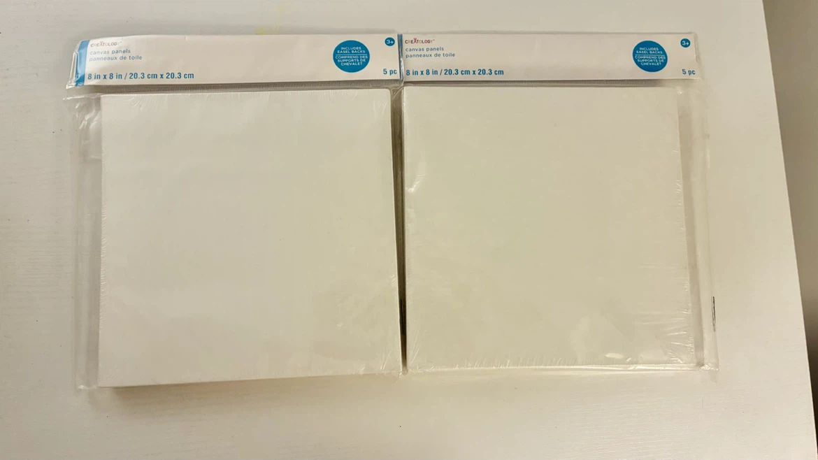 Creatology Canvas Panels 5 Pack (2 Sets)