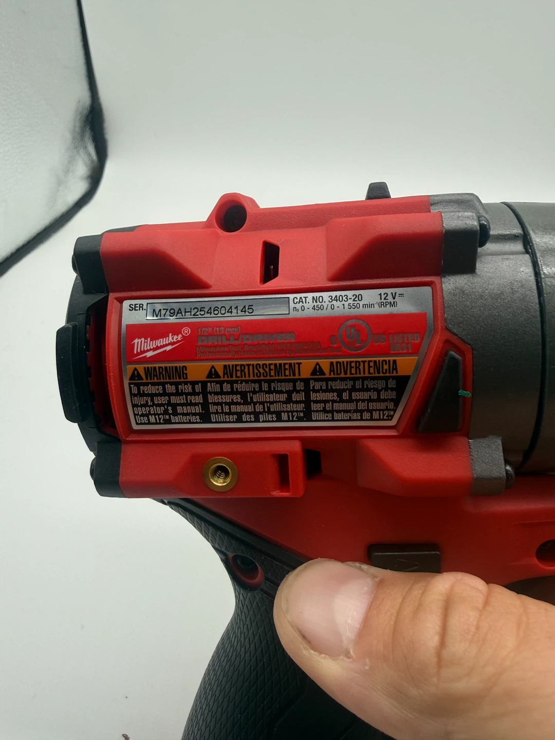 Milwaukee M12 FUEL Lithium-Ion Brushless 1/2 in. Drill Driver - photo 4