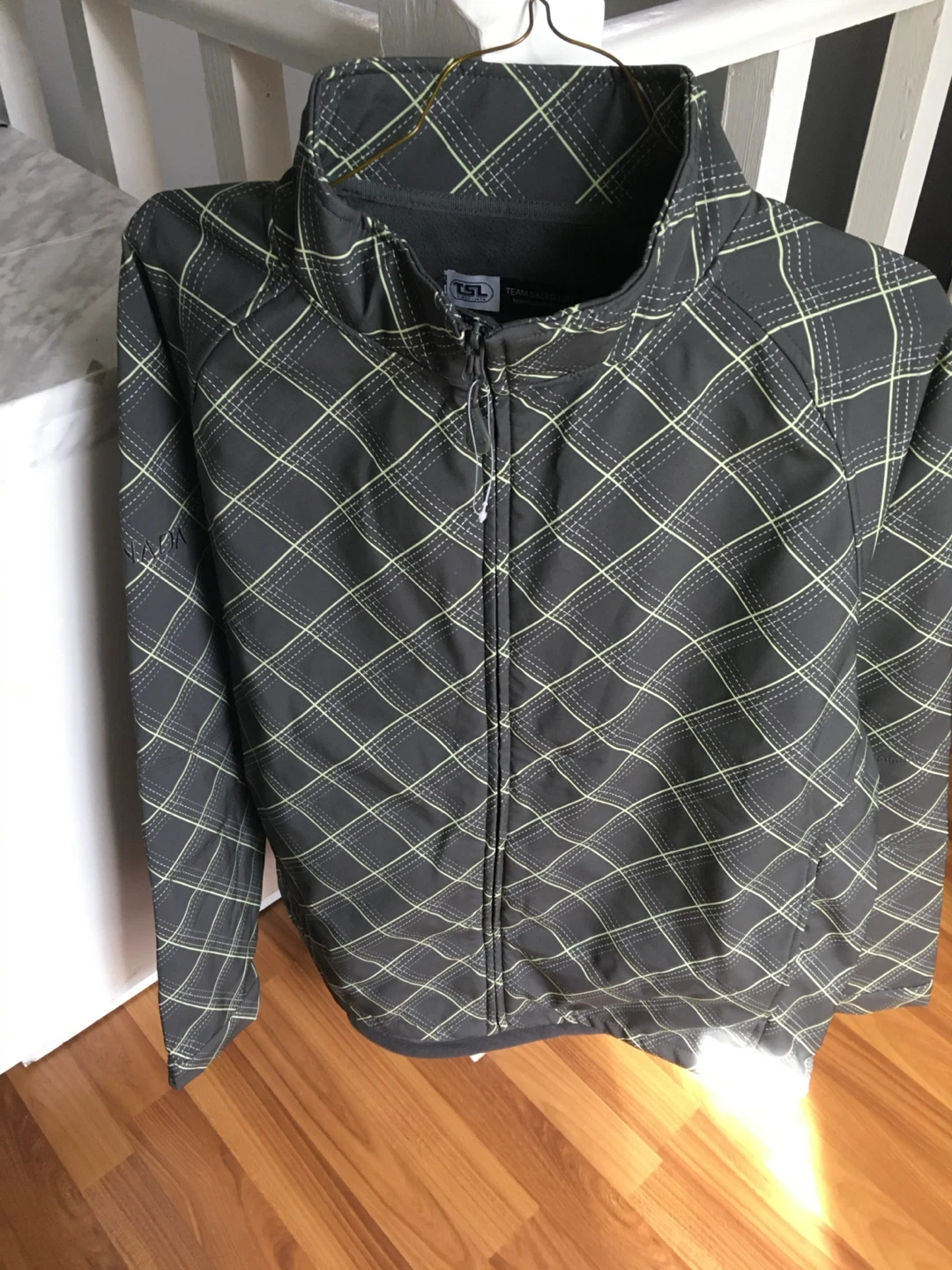 Team Sales Ltd. Plaid Zip-Up Jacket - photo 3