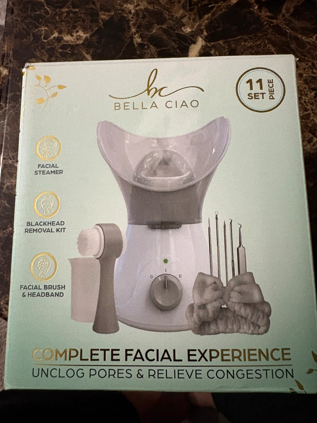 Facial Steamer & Blackhead Removal Kit – NEW/UNUSED