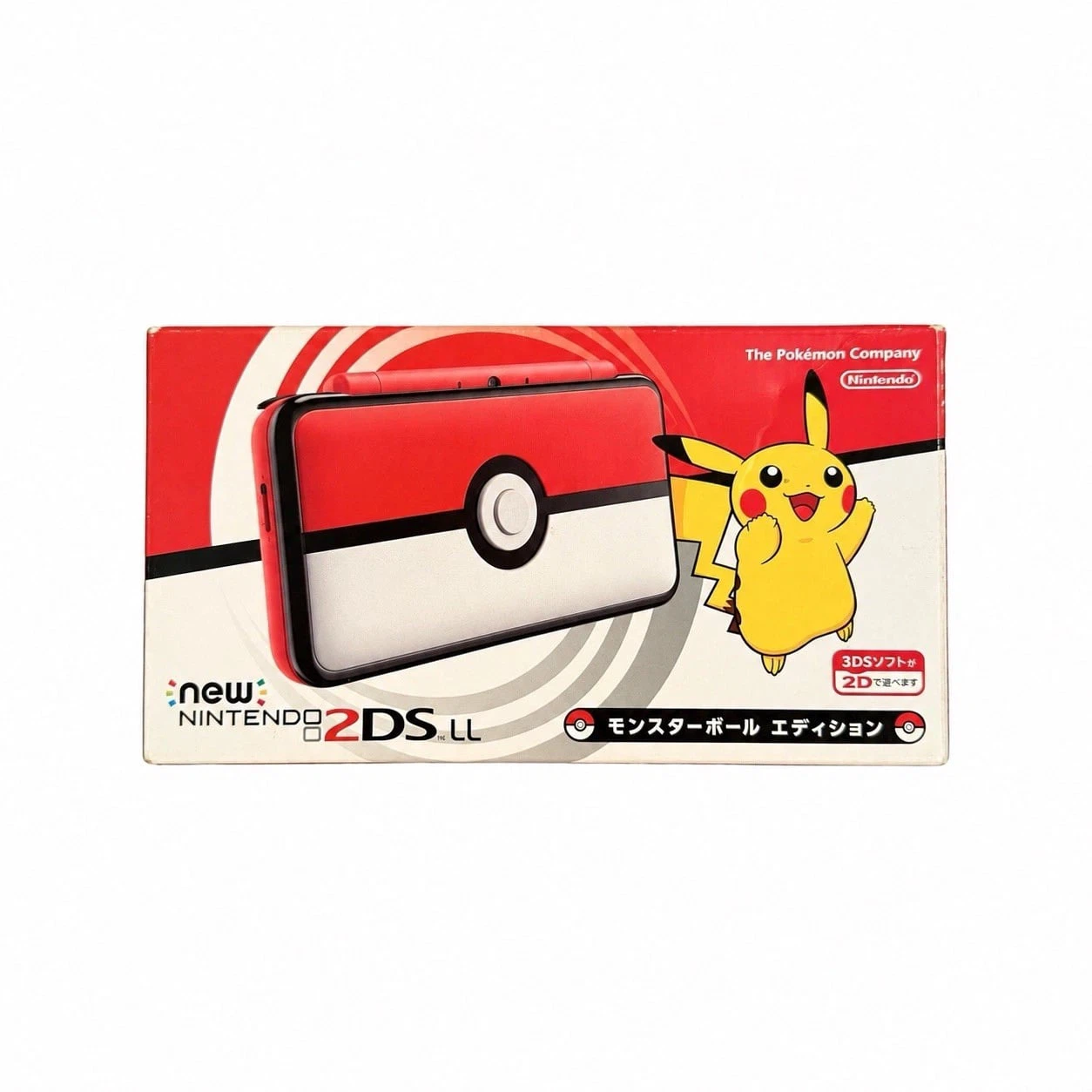 New Nintendo 2DS LL Pokemon Monster Ball Edition Japan Console