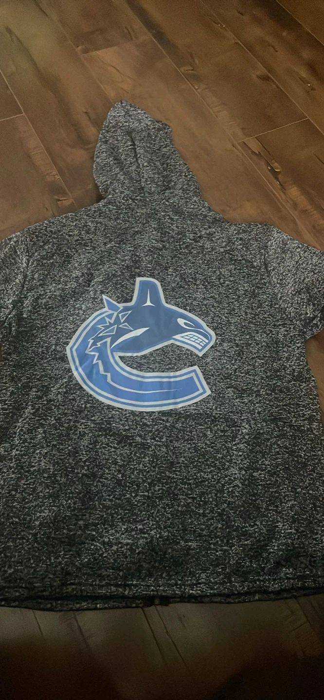 Reversible NHL Calgary Flames and Vancouver Canucks Hoodie - photo 3