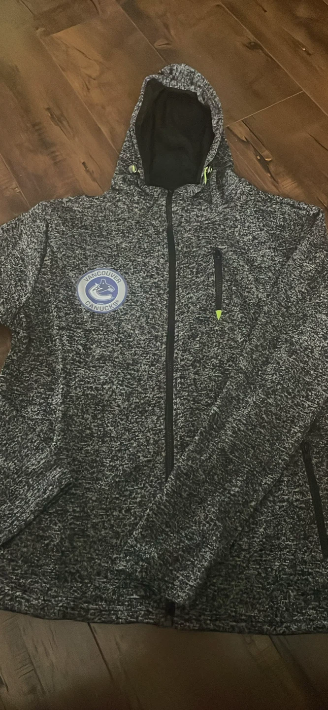Reversible NHL Calgary Flames and Vancouver Canucks Hoodie - photo 4
