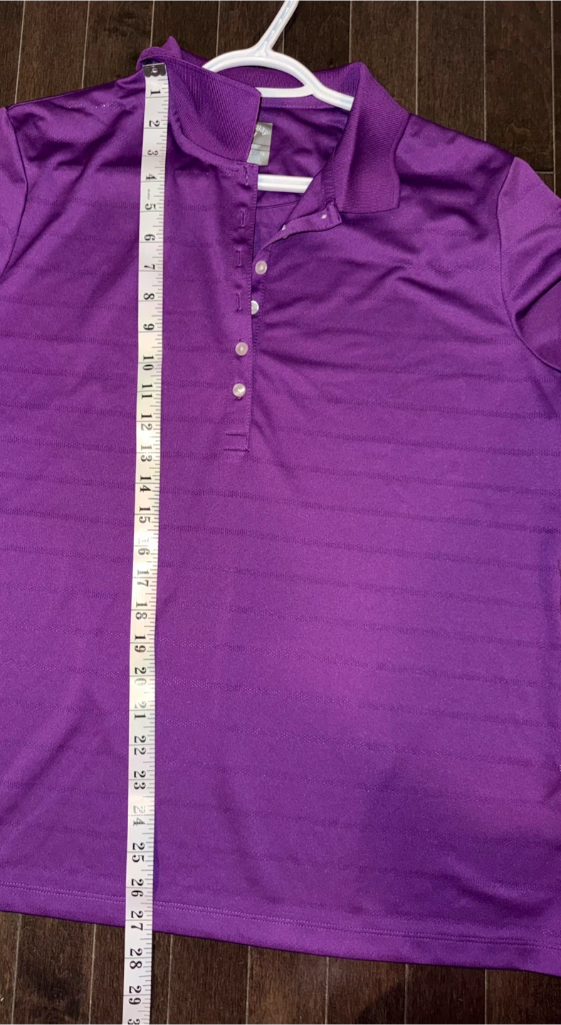 Callaway Opti-Dri Women's Purple Polo Shirt XL - photo 4