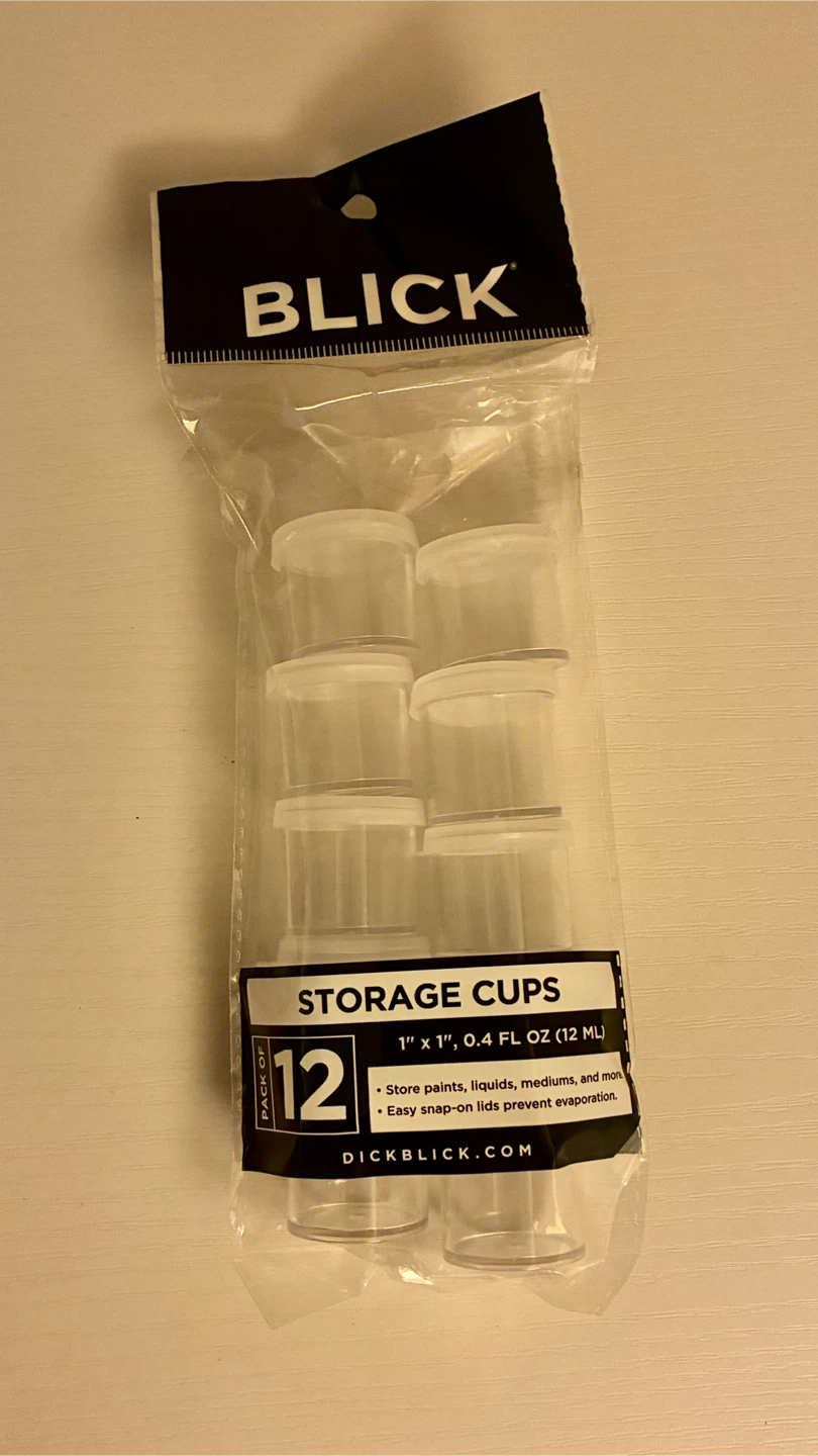 Blick Storage Cups 12 Pack