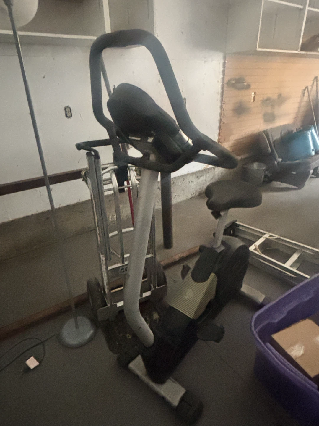 Air Bike Exercise Stationary Cycle