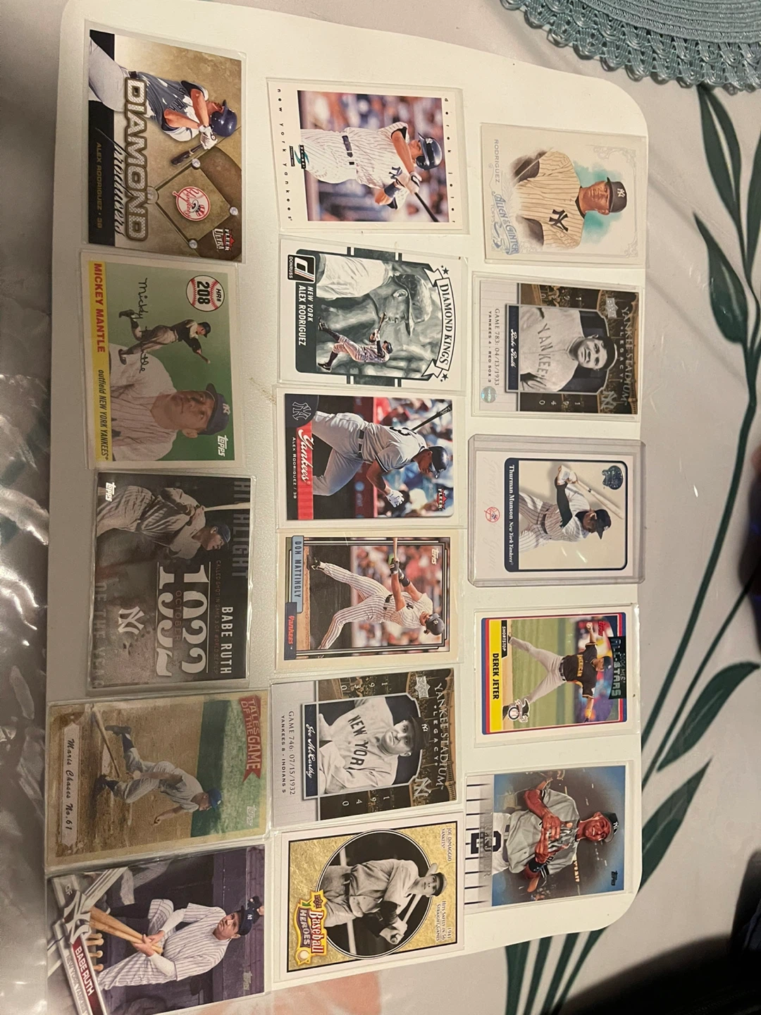 New York Yankees Baseball Card Collection