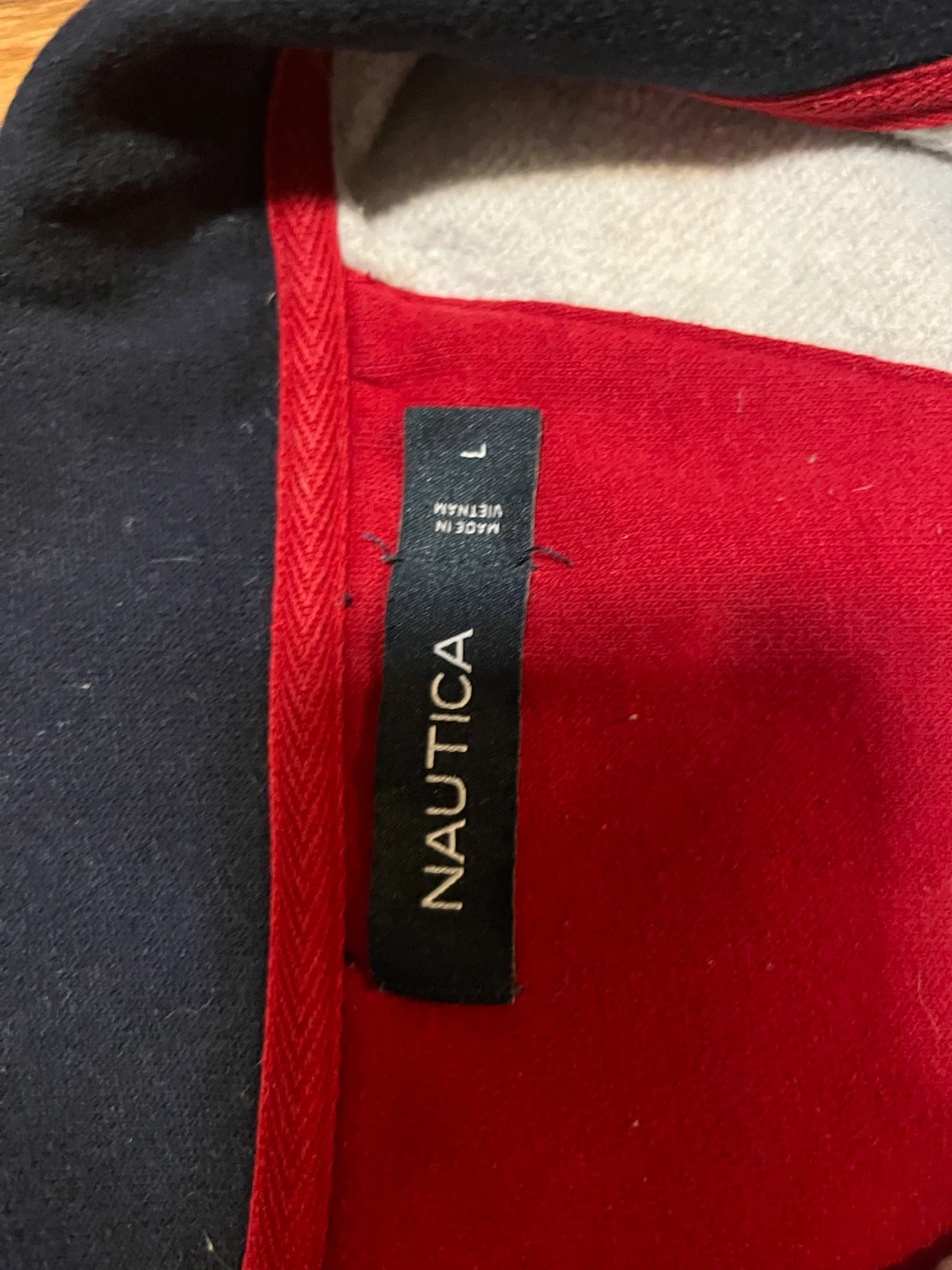 Nautica Gray Quarter-Zip Pullover