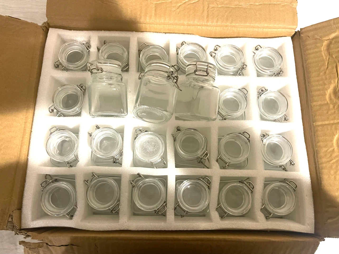 48-Pack Mini Airtight Glass Jars - photo 3