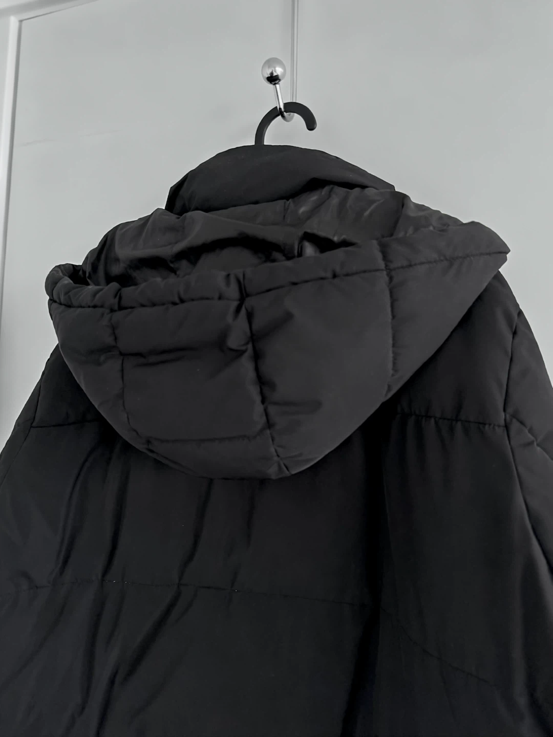 Zara black hooded puffer jacket - photo 3