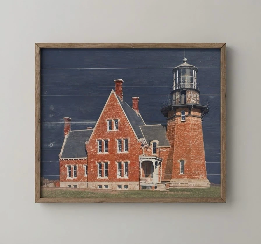 East Hampton Lighthouse Wall Art