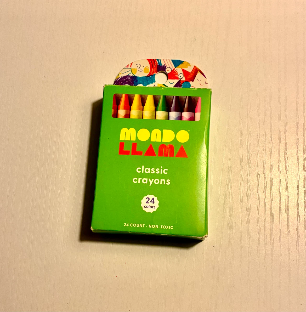 Mondo Llama Classic Crayons 24 Count - photo 2