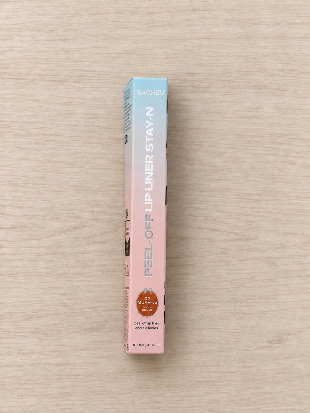 Sacheu Peel-Off Lip Liner Stay-N in Muah-ve