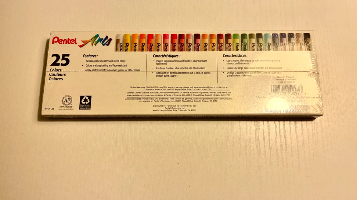 Pentel Arts Oil Pastels 25 Colors - photo 2
