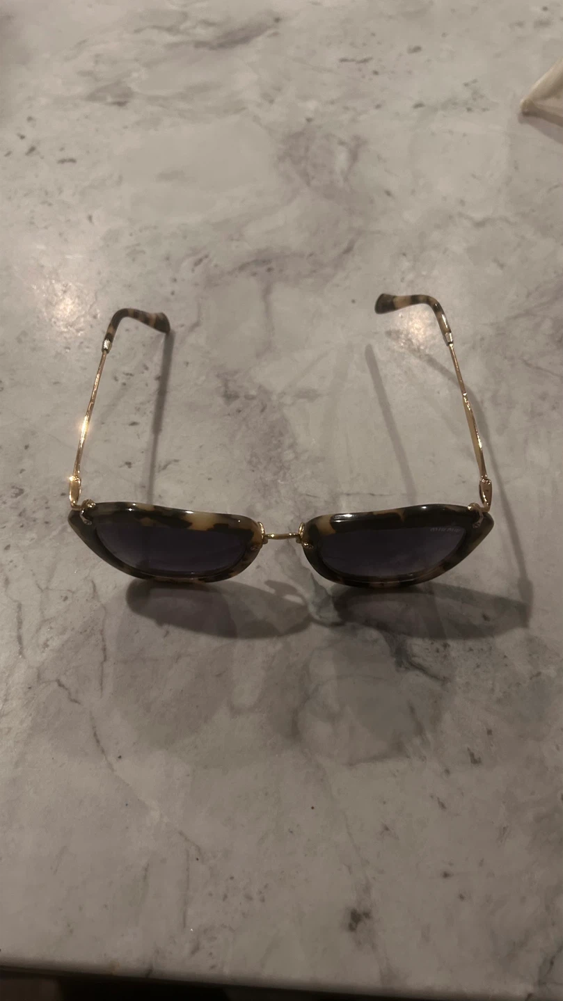 Miu Miu Noir Cat-Eye Sunglasses - photo 3