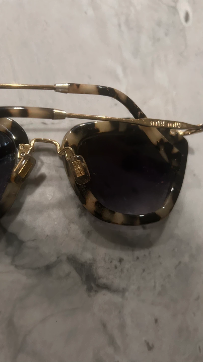 Miu Miu Noir Cat-Eye Sunglasses - photo 4