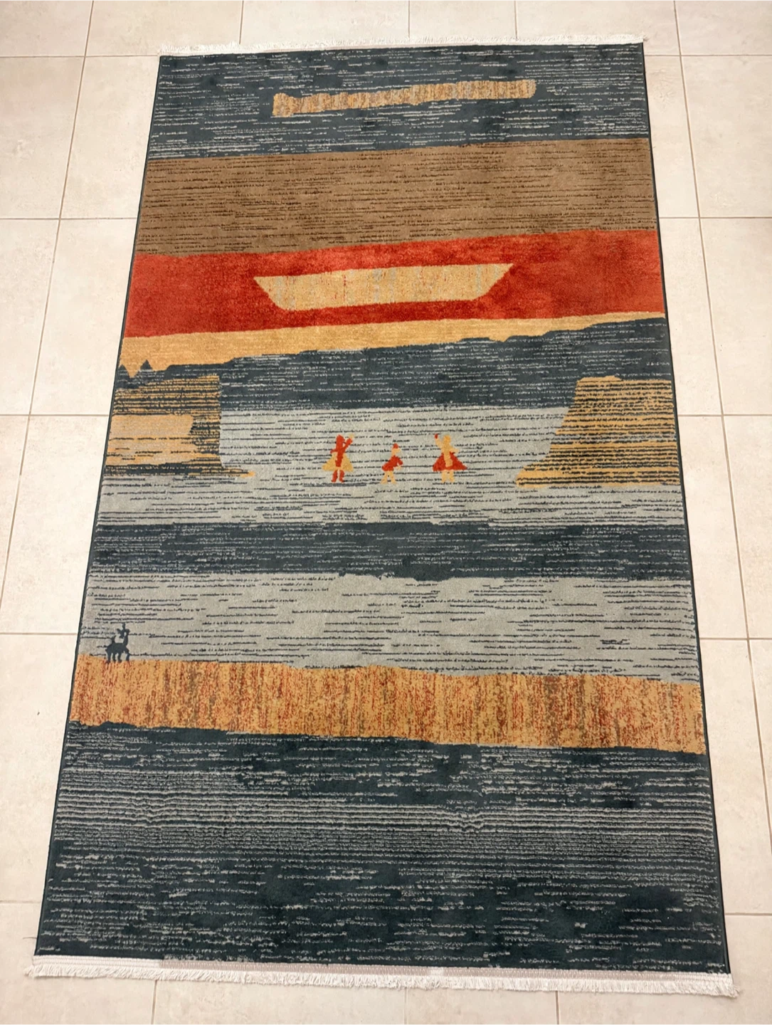 Unique Loom Kashkuli Gabbeh 5x8 Rug