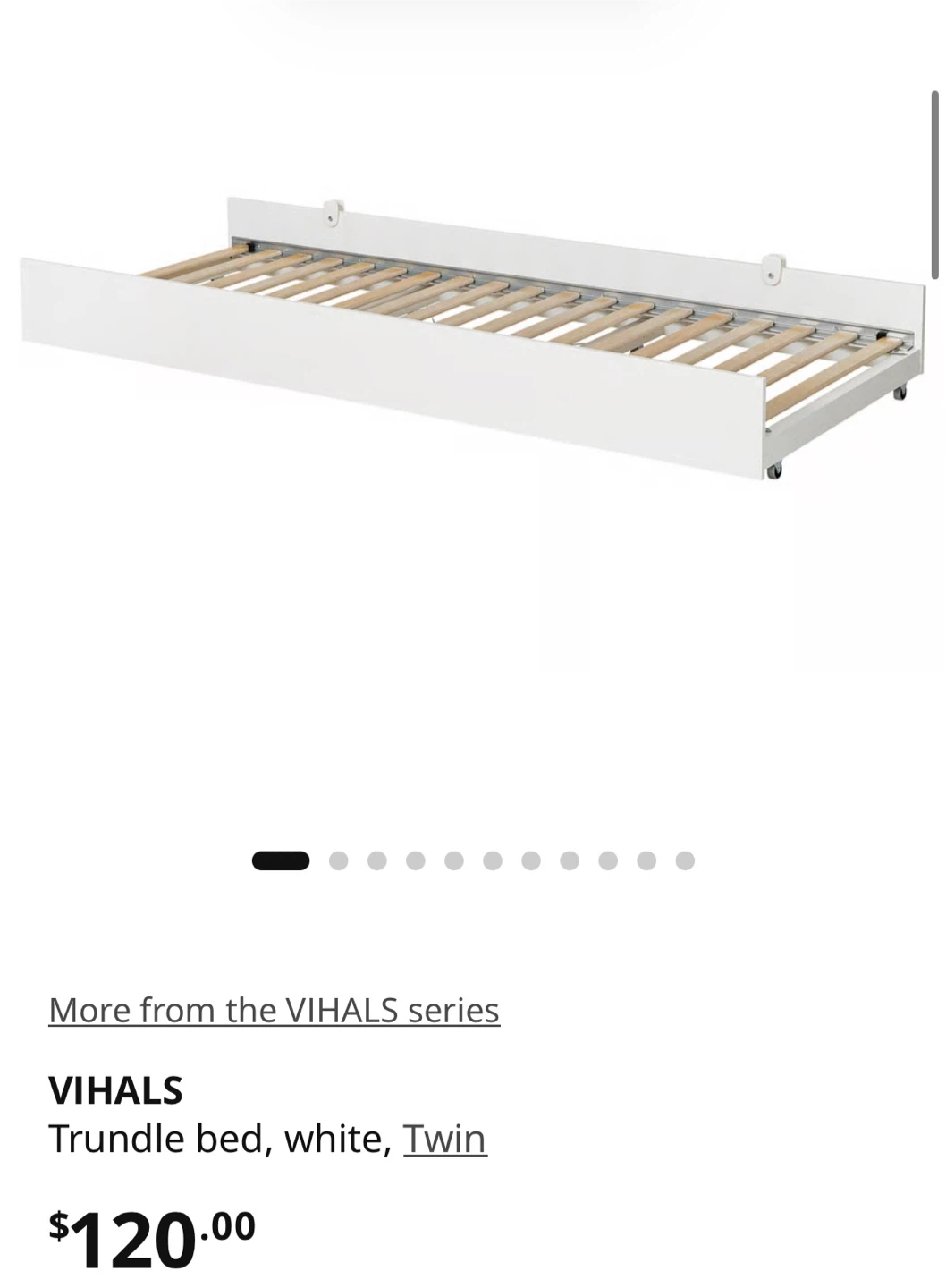 IKEA VIHALS Day-bed with trundle - photo 3