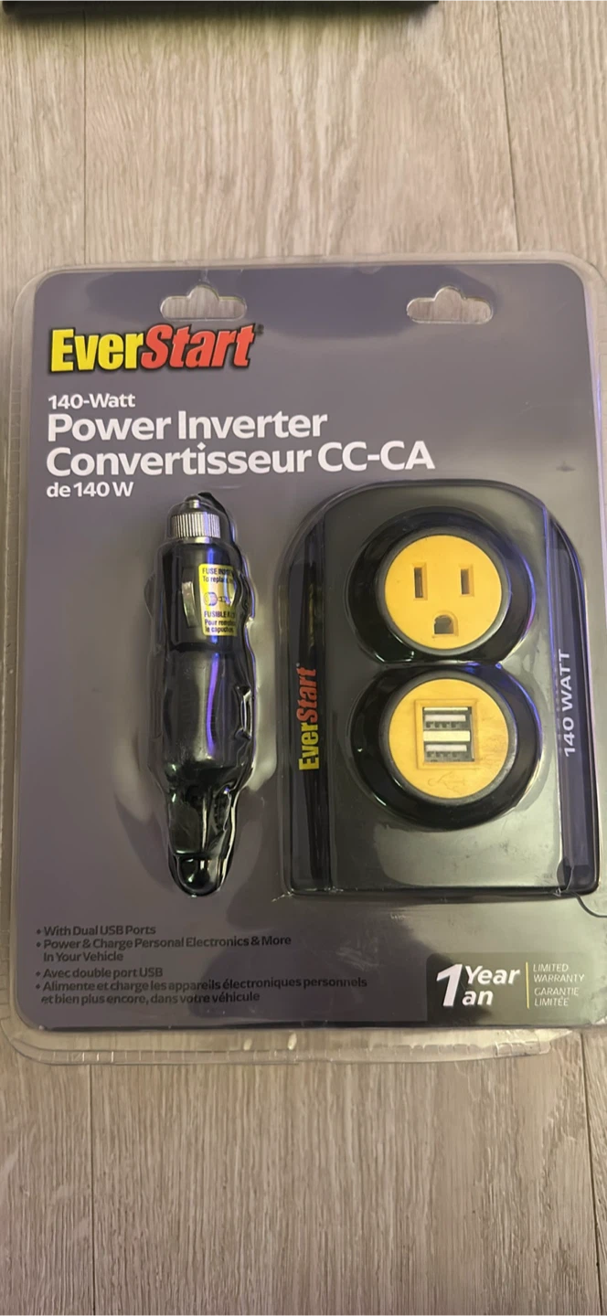 EverStart 140W Power Inverter - photo 2