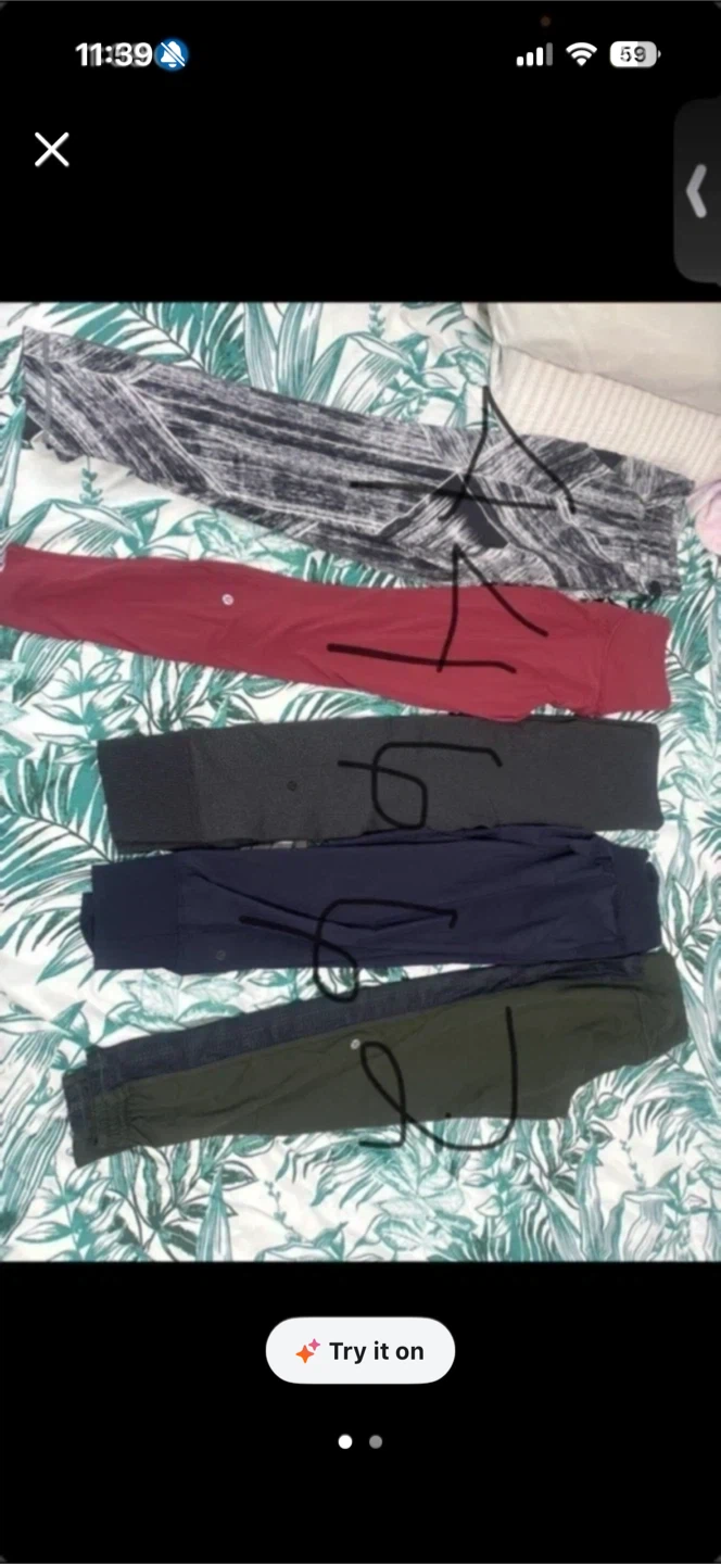 Lululemon Women's Pants - Bundle of 5