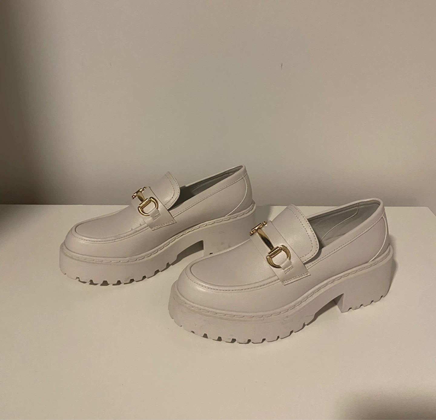 Steve Madden White Loafers - photo 2
