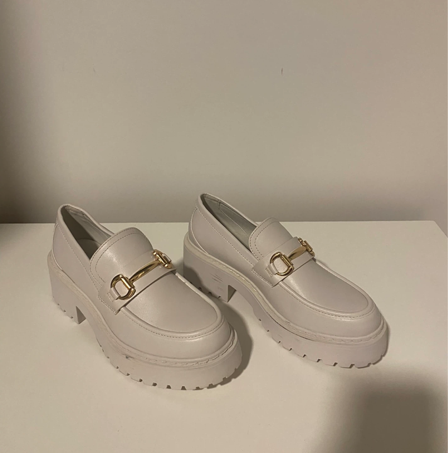 Steve Madden White Loafers - photo 3