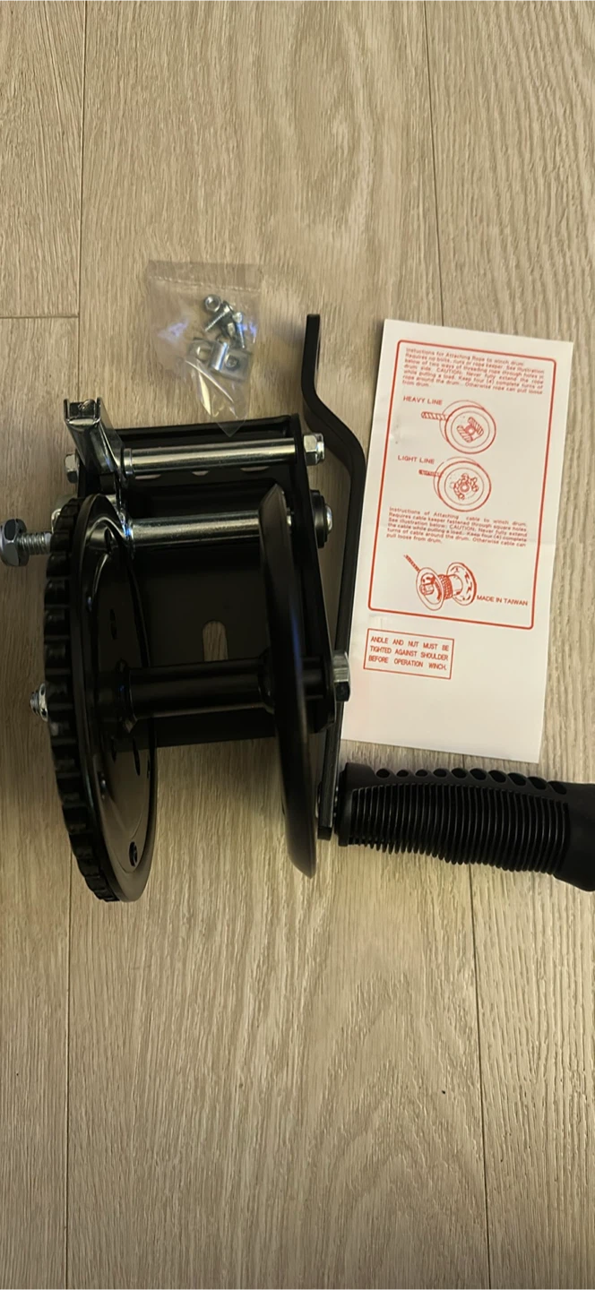 BE CO General Purpose Winch 1400 LB - photo 2