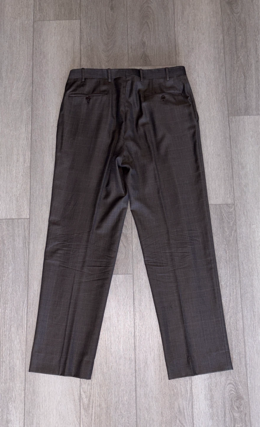 Canali Men's Wool Pants - Dark Grey - photo 4