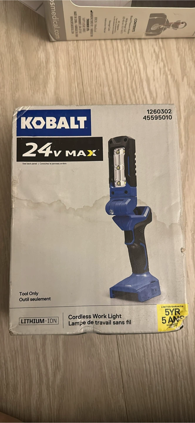 New - Kobalt 24V Max Cordless LED Work Light - photo 2