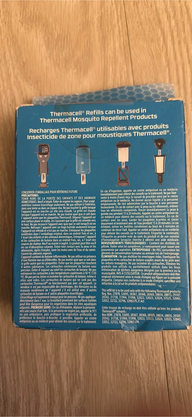 New - Thermacell Mosquito Area Repellent Refills - photo 2